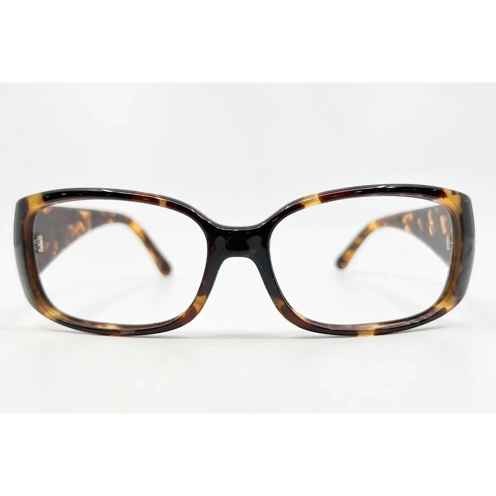 Calvin Klein Eyeglasses Women Tortoise Monogram Logo 3066S 004 57-16-130